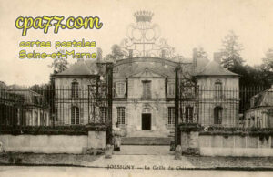 Jossigny (Seine-et-Marne) - La Grille du Château