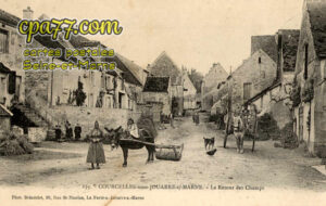 Jouarre (Seine-et-Marne) - Le Retour des Champs