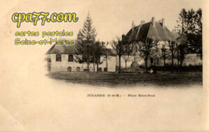 Jouarre (Seine-et-Marne) - Place Saint-Paul