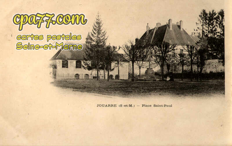 Jouarre (Seine-et-Marne) - Place Saint-Paul