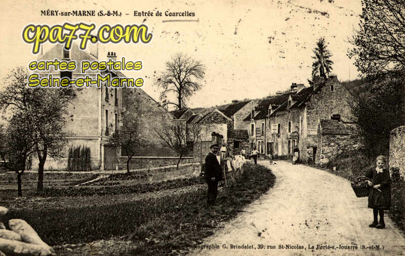 Jouarre (Seine-et-Marne) - Entrée de Courcelles