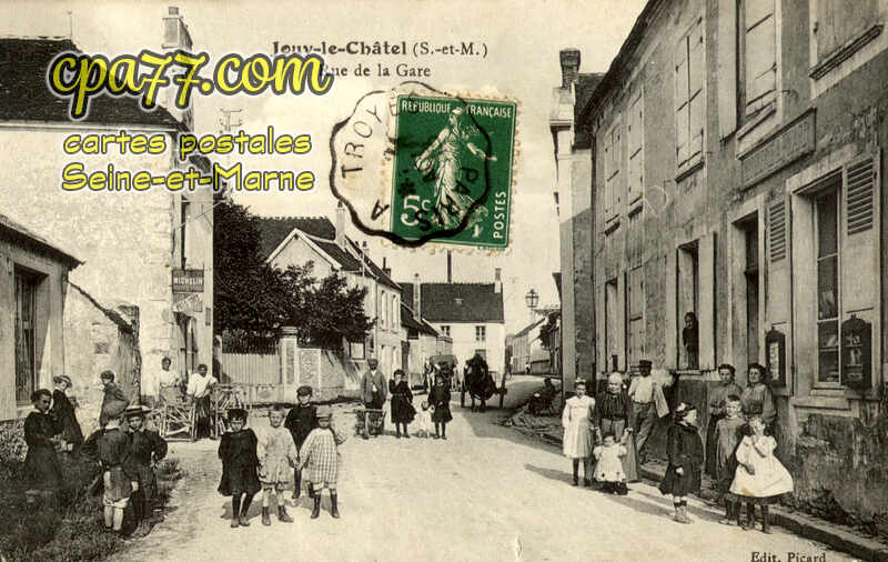 Jouy Le Châtel (Seine-et-Marne) - Rue de la Gare