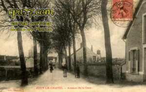 Jouy Le Châtel (Seine-et-Marne) - Avenue de La Gare
