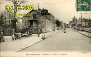 Jouy Le Châtel (Seine-et-Marne) - Entrée de la Rue de le Raperie