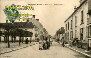 Jouy Le Châtel (Seine-et-Marne) - Rue de la Gendarmerie