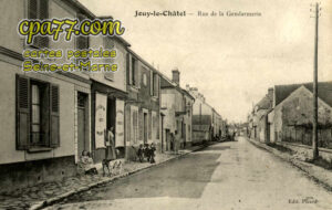 Jouy Le Châtel (Seine-et-Marne) - Rue de la Gendarmerie