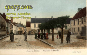Jouy Le Châtel (Seine-et-Marne) - Place de la Mairie