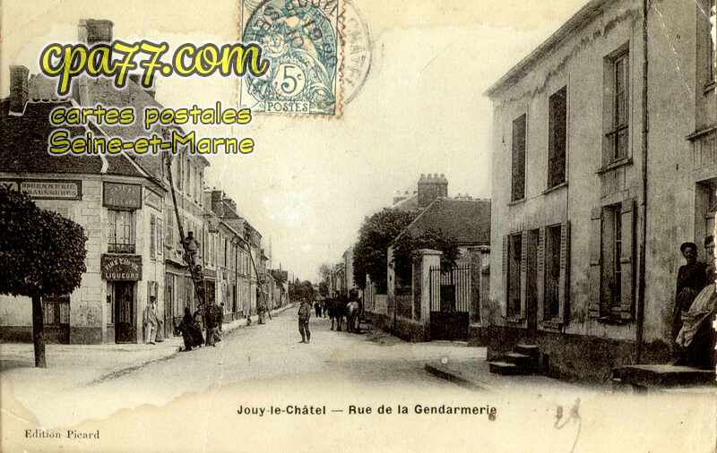 Jouy Le Châtel (Seine-et-Marne) - Rue de la Gendarmerie