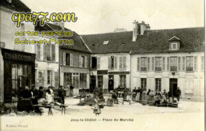 Jouy Le Châtel (Seine-et-Marne) - Place du Marché