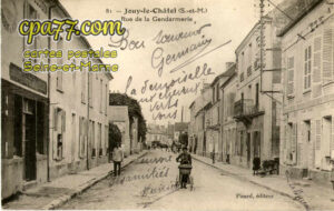 Jouy Le Châtel (Seine-et-Marne) - Rue de la Gendarmerie
