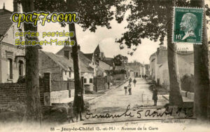 Jouy Le Châtel (Seine-et-Marne) - Avenue de la Gare