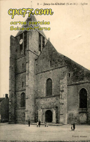 Jouy Le Châtel (Seine-et-Marne) - Eglise