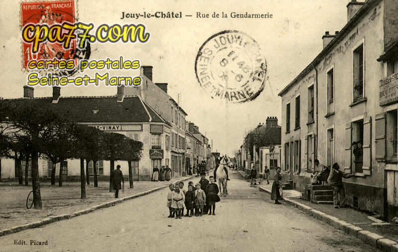 Jouy Le Châtel (Seine-et-Marne) - Rue de la Gendarmerie