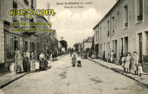Jouy Le Châtel (Seine-et-Marne) - Rue de la Poste