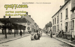 Jouy Le Châtel (Seine-et-Marne) - Rue de la Gendarmerie