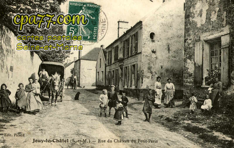 Jouy Le Châtel (Seine-et-Marne) - Rue du Château du Petit-Paris