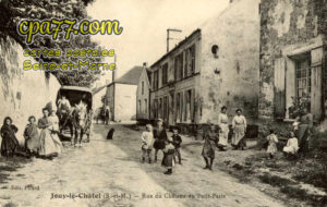 Jouy Le Châtel (Seine-et-Marne) - Rue du Château du Petit-Paris