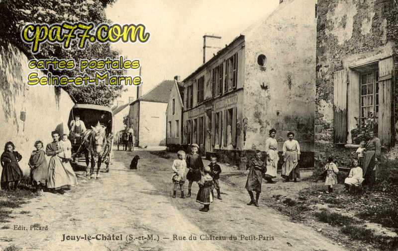 Jouy Le Châtel (Seine-et-Marne) - Rue du Château du Petit-Paris