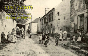 Jouy Le Châtel (Seine-et-Marne) - Rue du Château du Petit-Paris
