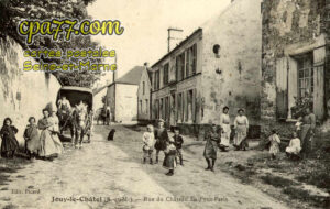 Jouy Le Châtel (Seine-et-Marne) - Rue du Château du Petit-Paris