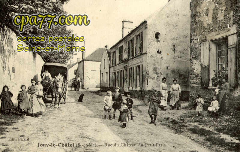 Jouy Le Châtel (Seine-et-Marne) - Rue du Château du Petit-Paris