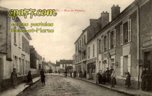 Jouy Le Châtel (Seine-et-Marne) - Rue de Provins