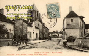 Jouy Le Châtel (Seine-et-Marne) - Rue de Paris