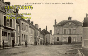 Jouy Sur Morin (Seine-et-Marne) - Place de la Mairie – Rue du Bouloi