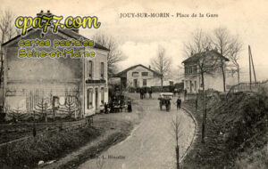 Jouy Sur Morin (Seine-et-Marne) - Place de la Gare