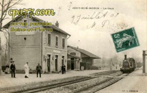 Jouy Sur Morin (Seine-et-Marne) - La Gare