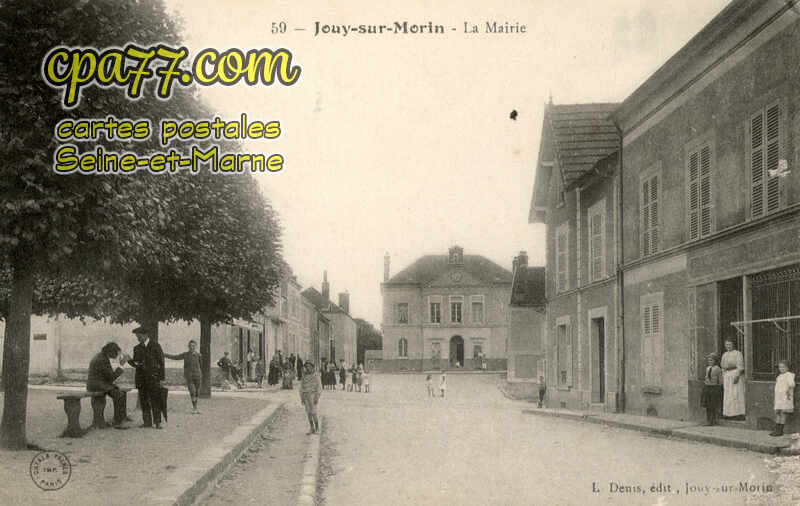 Jouy Sur Morin (Seine-et-Marne) - La Mairie (en l&rsquo;état)