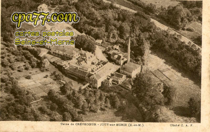 Jouy Sur Morin (Seine-et-Marne) - Usine de Crèvecoeur