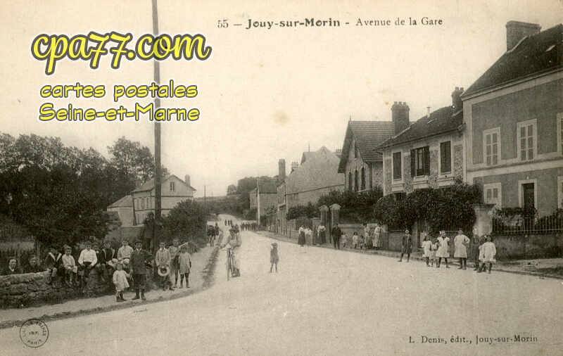 Jouy Sur Morin (Seine-et-Marne) - Avenue de la Gare