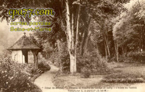 Juilly (Seine-et-Marne) - Hôtel St-Michel – Pension de Famille du Collège – L&rsquo;Allée du Tennis