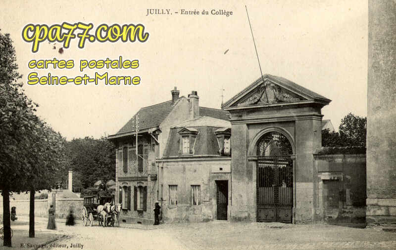 Juilly (Seine-et-Marne) - Entrée du Collège