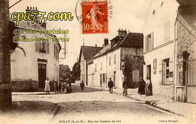 Juilly (Seine-et-Marne) - Rue du Chemin de Fer