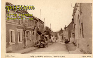Juilly (Seine-et-Marne) - Rue du Chemin-de-Fer
