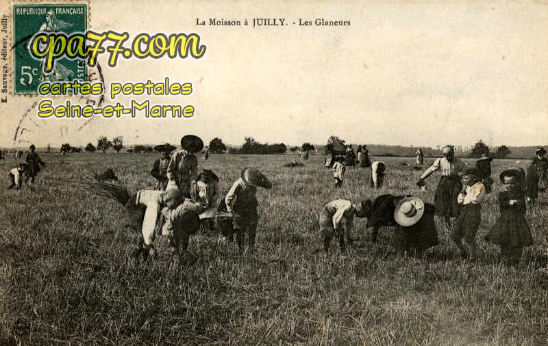 Juilly (Seine-et-Marne) - La Moisson à Juilly – Les Glaneurs