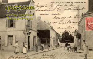 Juilly (Seine-et-Marne) - Rue du Chemin de fer