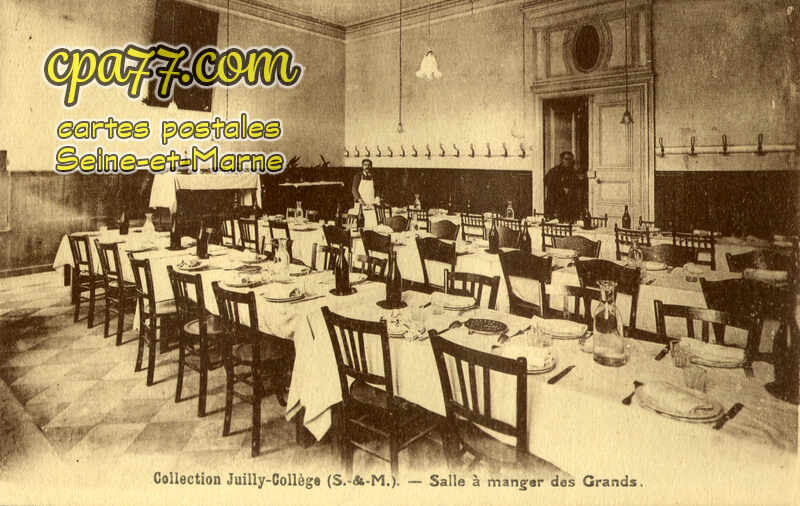 Juilly (Seine-et-Marne) - Collège – Salle à manger des Grands