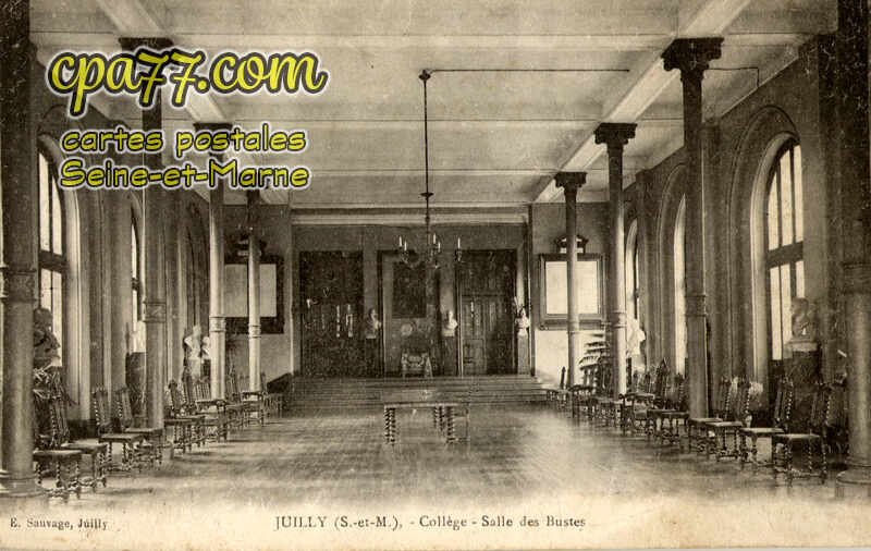 Juilly (Seine-et-Marne) - Collège – Salle des Bustes