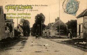 Jutigny (Seine-et-Marne) - Route de Bray à Provins