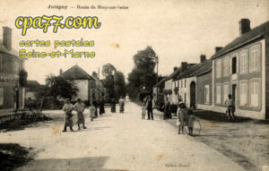 Jutigny (Seine-et-Marne) - Route de Bray-sur-Seine