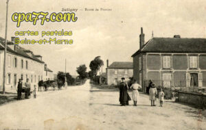Jutigny (Seine-et-Marne) - Route de Provins