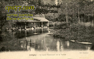 Jutigny (Seine-et-Marne) - Le Lavoir Communal sur la Voulzie