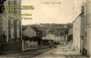 Lagny Sur Marne (Seine-et-Marne) - Rue Paul-Bert