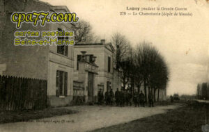 Lagny Sur Marne (Seine-et-Marne) - La Chamoiserie (dépôt de blessés) pendant la grande guerre