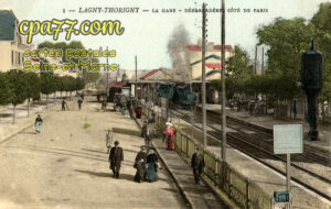 Lagny Sur Marne (Seine-et-Marne) - La Gare – débarcadère côté de Paris