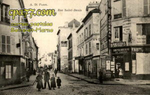Lagny Sur Marne (Seine-et-Marne) - Rue Saint-Denis