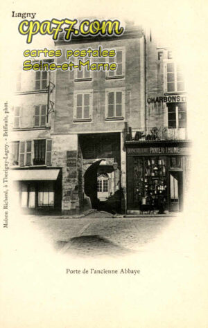 Lagny Sur Marne (Seine-et-Marne) - Porte de l&rsquo;ancienne Abbaye
